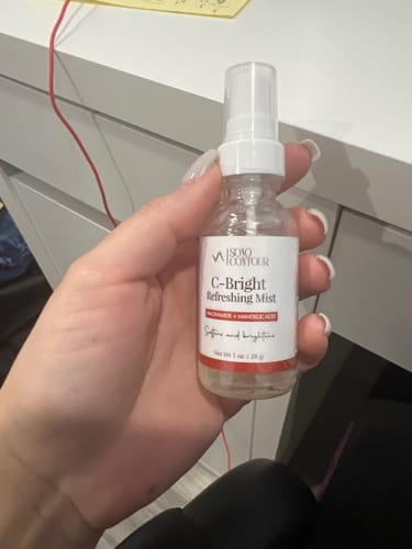 Customer photo review of C-Bright Refresh Mist