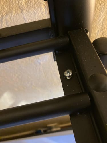 Customer photo review of Lit superposé 3 places et 2 étages en métal noir avec échelle 140x190cm et 90x190cm (matelas non inclus) - JAZZ L TUBE BLACK