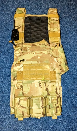 Customer photo review of SHIELD Germany Plattenträger BRAVO Multicam hell - bis SK4 / NIJ IV