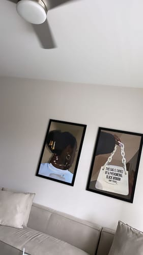 Customer photo review of Art Print Bundle : The Bag + Douceur