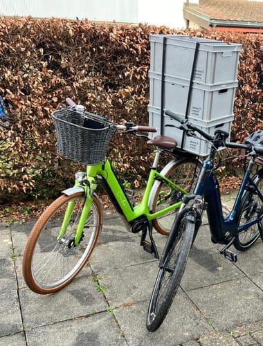 Customer photo review of PACKI der Velokorb