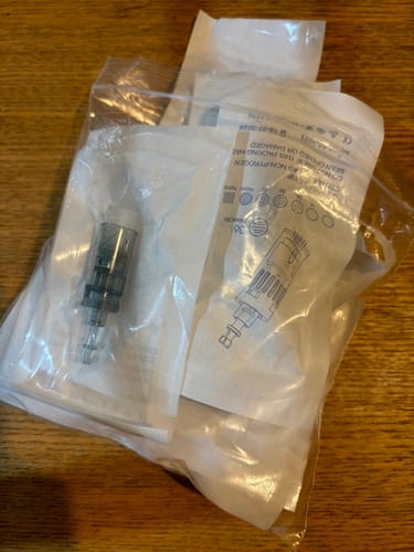 Customer photo review of 36 Pin Replacement Cartridges for M8 PowerDerm 10X