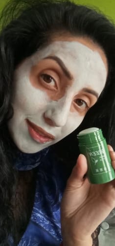 Customer photo review of Green Tea Mask