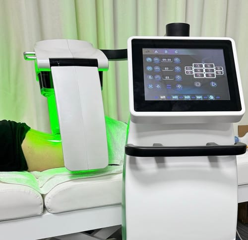Customer photo review of Emerald-Ruby 10D Cold Laser Body Slimming Machine