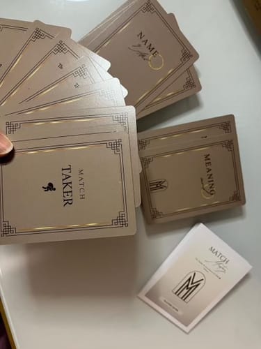 Customer photo review of Islamic Card Game - Learn The 99 Names of Allah, Family Educational Fun: Set 1
