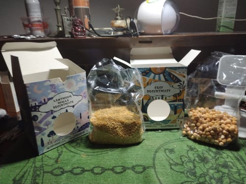 Customer photo review of Legumi Decorticati ๐๐๐ ๐ฎ๐ a basso indice glicemico pacchi da 400 gr