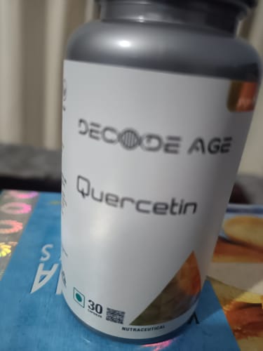 Customer photo review of Bioactive Quercetin - 100mg , 30 Veg Capsules