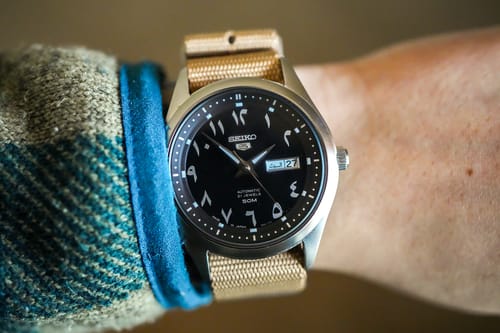 Customer photo review of Five Eye Nylon Watch Strap - Solid