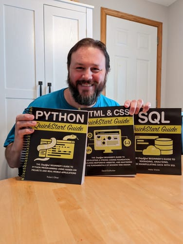 Customer photo review of QuickStart Guides Programming Bundle