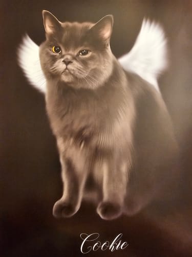 Customer photo review of Öl Pawtrait