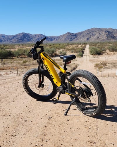 Customer photo review of T7 Full Suspension Mountain E-bike
