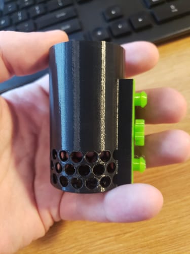 Customer photo review of Fluorescent Green PETG Filament 1.75mm