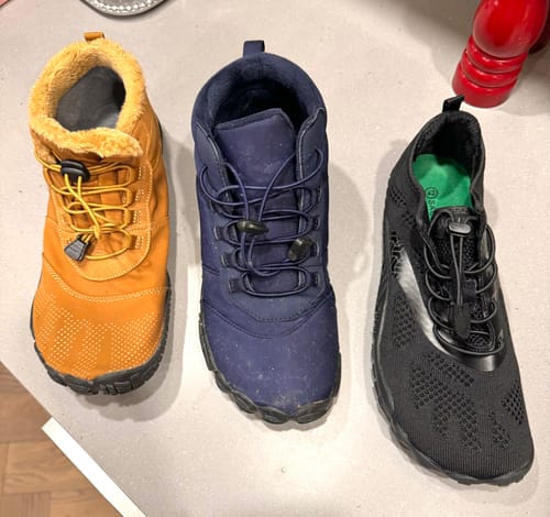 Customer photo review of SmartⅠ - Barefoot Shoes