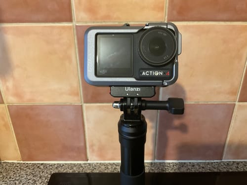 Customer photo review of Ulanzi OA-11 Dual Interface Folding Base for DJI Action 2/3/4 2843A