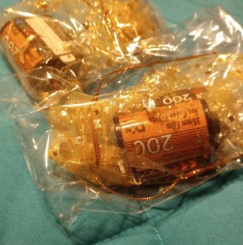Customer photo review of Custom Drive Safe Film Roll Keychain
