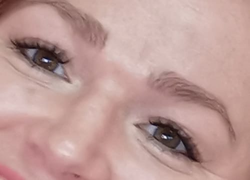 Customer photo review of Lucky Charm - Pre-Glued Lashes