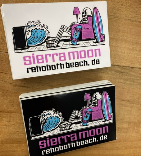 Customer photo review of 100 Custom 4" Laminated Vinyl Stickers