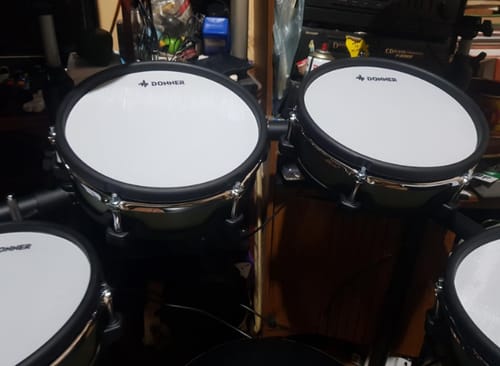 Customer photo review of Donner DED-500 Elektronisches Schlagzeug E-Drum