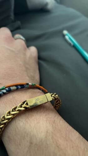 Customer photo review of Franco Link Bracelet | 6MM