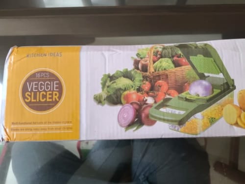 Customer photo review of 14/16-in-1 Multifunctional Vegetable Chopper: Slicer, Dicer & Grater