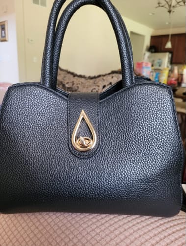 Customer photo review of Women's Modern Fashion Leather Handbag