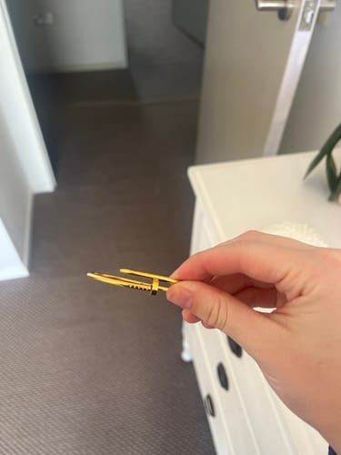 Customer photo review of Mini Arielle Bracelet — Gold