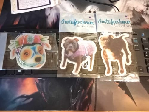 Customer photo review of Custom Shape Air Freshener