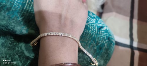 Customer photo review of Zircon Bracelet 162493