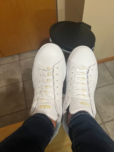 Customer photo review of Easy Shoelaces (one size fits all)