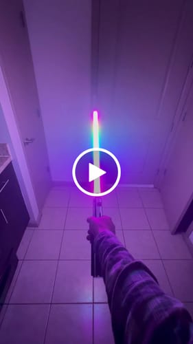 Customer video review of Ani III The Chosen hero saber