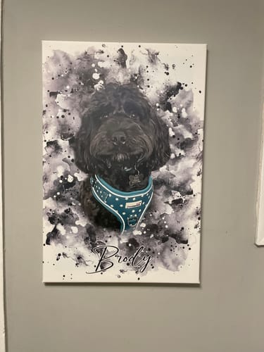 undefined review of Your Dog as Watercolor Portrait image 1 out of 1