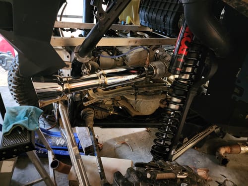 Customer photo review of RPM Exhaust Heat Blanket - Polaris RZR - Can Am X3