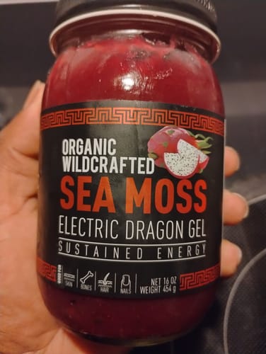 Customer photo review of Electric Dragon Sea Moss Gel