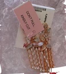 Customer photo review of Zircon Earring 155336