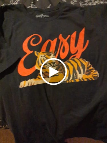 Customer video review of Easy Tiger Tee