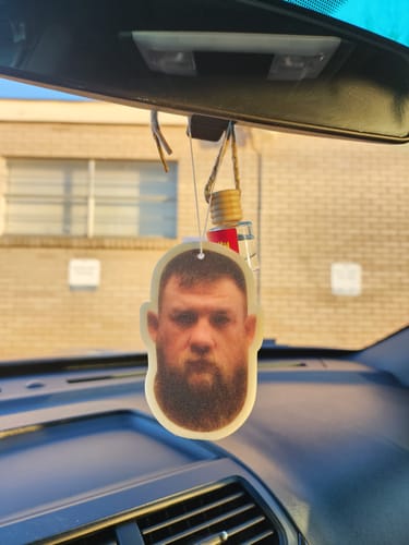 Customer photo review of Custom Shape Air Freshener