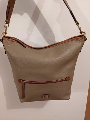 Customer photo review of Dooney & Bourke Pebble Leather Hobo