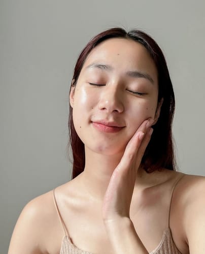 Customer photo review of Collagen Film Facial Mask