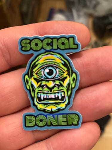 Customer photo review of 200 - 2" Custom Laminated Vinyl Stickers