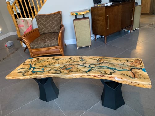 Customer photo review of Coffee Table Legs 106S Namu 16H Modern Furniture