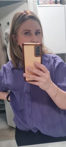 Customer photo review of HD Volume Plus 12" Hair Topper