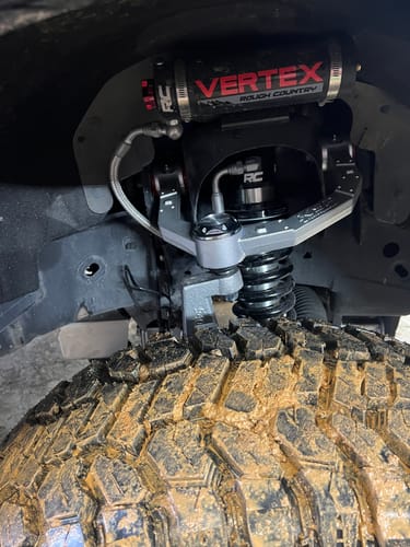 Customer photo review of 2004-2020 Ford F150 Forged Aluminum Front Upper Control Arms For 2"-4" Lifted Ford