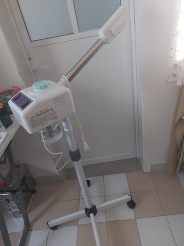 Customer photo review of Vaporizador Facial de Ozono para Limpieza Facial