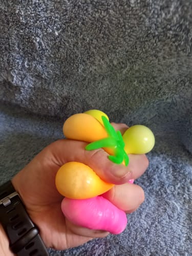 Customer photo review of Nee Doh Groovy Fruit