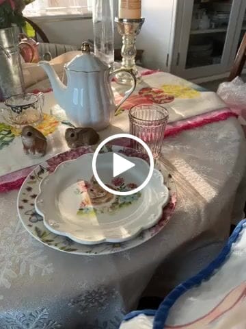 Customer video review of Hydrangea with Butterflies Fine Porcelain Dessert/Dinner Plate