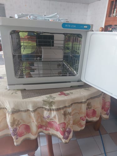 Customer photo review of Calentador Esterilizador Toallas Luz Uv Estetica Spa