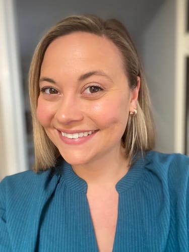 Customer photo review of Simple Huggie Clip On Earrings in Gold