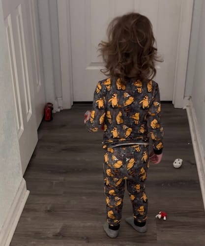 Customer photo review of Honey 2 Piece Pajama Set