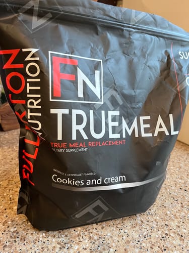 Customer photo review of True Meal Low Carb Meal Replacement