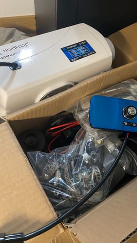 Customer photo review of Air Bluetooth Diesel Air Heater 5kW & 8kW 12V/24V (High Altitude)